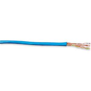 GENERAL CABLE W5133374E Kabelerhöhung Cat 5e 24awg Blau | AB2MEB 1MUF6