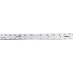 GENERAL TOOLS & INSTRUMENTS LLC CF645 Flexible Steel Rule 6 Inch 5r Grad | AD2XHU 3VZK7