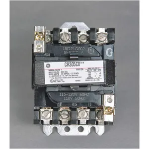 GENERAL ELECTRIC CR305C002 Contactor Nema 115-120vac 3p 30a | AC9PWM 3HXY5