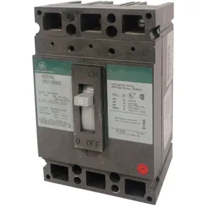 GENERAL ELECTRIC THED136025WL Circuit Breaker 25a 3p 600vac Lug | AE7WKK 6AXN6