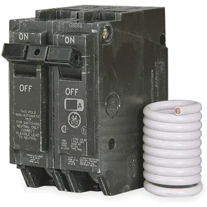 GENERAL ELECTRIC THQL21WY20 Plug In Circuit Breaker 20a 2p 10ka 240v | AC8HXV 3AGG6