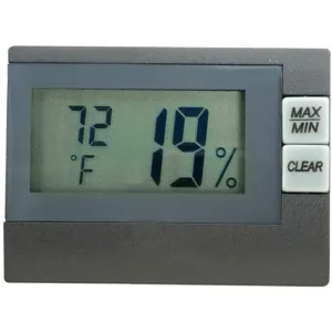 GENERAL TOOLS & INSTRUMENTS LLC LCR318 Indoor Digital Hygrometer 14 To 140 F | AC9YWY 3LPF7