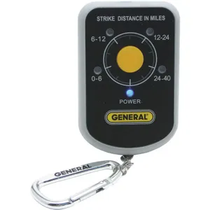 GENERAL TOOLS & INSTRUMENTS LLC LD7 Personal Lightning Detector 40 Miles | AE3CTM 5CFK7