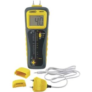 GENERAL TOOLS & INSTRUMENTS LLC MMD900 Pin/pinless Deep Sensing Moisture Meter | AF6GFE 15X980