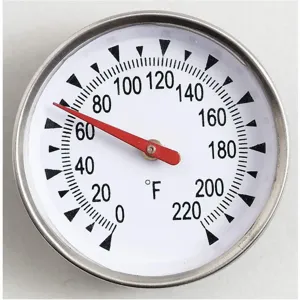 GENERAL TOOLS & INSTRUMENTS LLC PT2020G-220 Bimetal Thermometer 2 Inch Dial 0 To 220f | AC9YUF 3LNW2