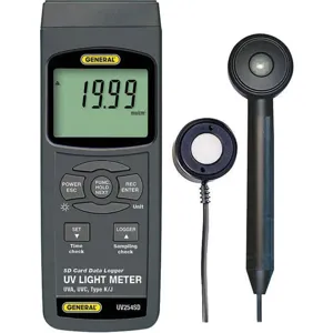 GENERAL TOOLS & INSTRUMENTS LLC UV254SD Uva Uvc Meter With Datalogging Sd Card | AF2QAP 6XAJ6