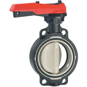 GEORG FISCHER 167567026 Butterfly Valve Polypropylene 5 In | AC6HYL 33Z918