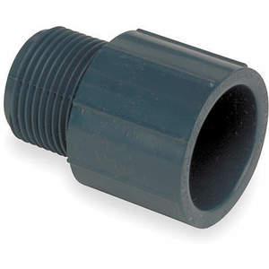 GF PIPING SYSTEMS 836-030 Male Adapter Pvc 3 Inch Gray Schedule 80 | AB3UNC 1VFK4