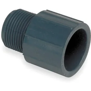 GF PIPING SYSTEMS 836-040 Male Adapter Pvc 4 Inch Gray Schedule 80 | AB3UNE 1VFK6