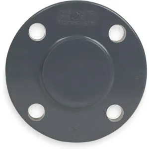 GF PIPING SYSTEMS 853-020 Blind Flange Pvc 2 Inch Schedule 80 Gray | AB3UPM 1VFP9