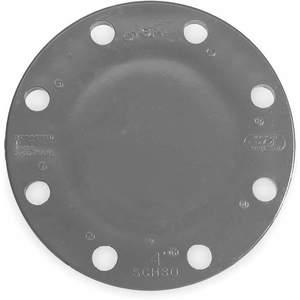 GF PIPING SYSTEMS 853-040 Blind Flange Pvc 4 Inch Schedule 80 Gray | AB3UPR 1VFR4