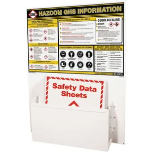 GHS SAFETY GHS1002 Ghs Information Center 1 Binder | AA2PTJ 10X326