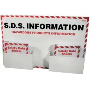 GHS SAFETY GHS1011 Double Sds Station (24 x 36) | AB7GPF 23J574