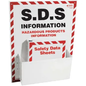 GHS SAFETY GHS1012 Single Sds Station (18 x 24) | AB7GPH 23J576