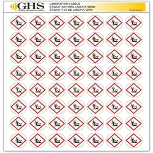 GHS SAFETY GHS1216 Label Gloss Paper Environment Pk 1120 | AA2PUF 10X346