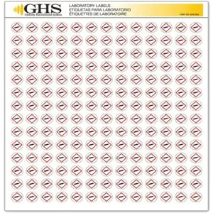 GHS SAFETY GHS1226 Label Gas Cylinder Gloss Paper Pk 1820 | AA2PUR 10X356