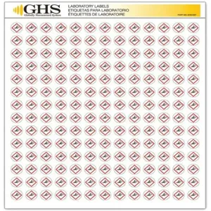 GHS SAFETY GHS1227 Label Gloss Paper Exploding Bomb Pk 1820 | AA2PUT 10X357