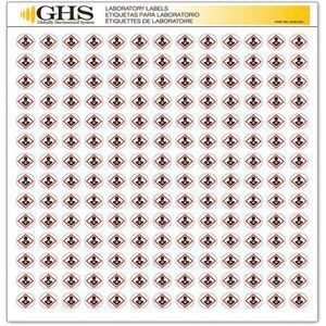 GHS SAFETY GHS1230 Etikettenpapier für Gesundheitsrisiken, glänzend, 1820 Stück | AA2PUW 10X360