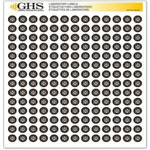 GHS SAFETY GHS1240 Etiketten-Staubmaske, Glanzpapier, 1820 Stück | AA2PVG 10X370