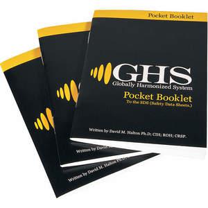 GHS SAFETY GHS2007 Sds Pocket Booklets (10/pkg) | AA2PTW 10X337