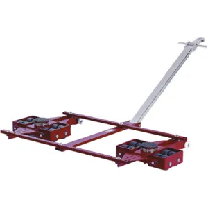 GKS-PERFEKT 5-10231 Tandem Machine Dolly 44000 Lb. Steel | AE2LQK 4YCT8