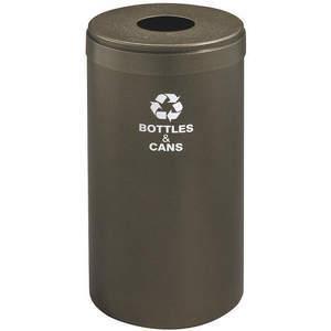 GLARO B-1542BV-BV-B&C Stationärer Recyclingbehälter für Dosen/Flaschen 23 Gallonen | AG4KGD 34AW70
