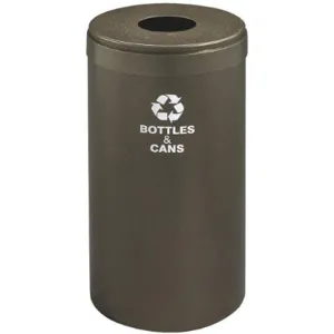 GLARO B-1542BV-BV-B&C Stationary Recycling Container Can/bottles 23 Gallon | AG4KGD 34AW70