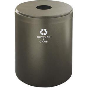 GLARO B-2042BV-BV-B&C Stationary Recycling Container Can/bottles Brown | AG4KGG 34AW73