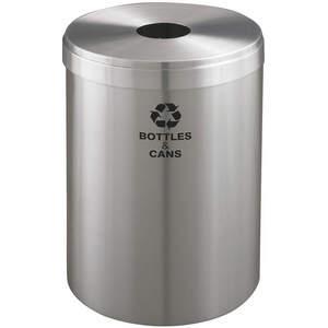 GLARO B-2042SA-SA-B&C Stationärer Recyclingbehälter für Dosen/Flaschen 41 Gallonen | AG4KGF 34AW72