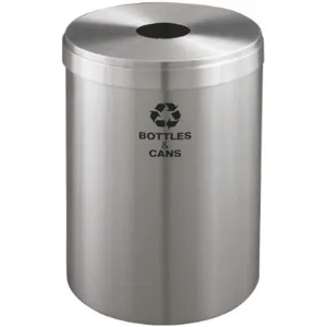 GLARO B-2042SA-SA-B&C Stationary Recycling Container Can/bottles 41 Gallon | AG4KGF 34AW72