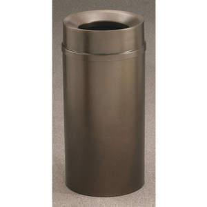 GLARO F2051-BV-BV Waste Receptacle 33 gallon Brown Funnel 35 inch Height | AG4KHG 34AW96