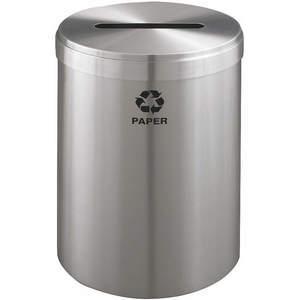 GLARO P-2042SA-SA-P Stationärer Recyclingbehälter, nur Papier, 41 Gallonen | AG4KFZ 34AW66
