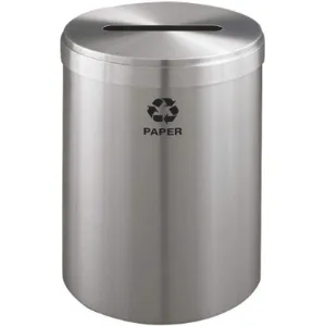 GLARO P-2042SA-SA-P Stationary Recycling Container Paper Only 41 Gallon | AG4KFZ 34AW66