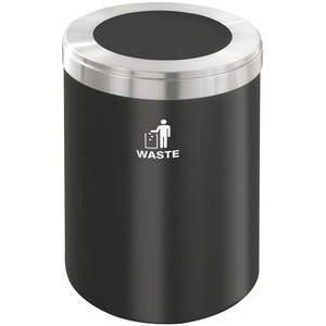 GLARO W-2042BK-SA-W Stationary Recycling Container Various Black | AG4KGP 34AW80