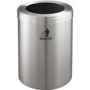 GLARO W-2042SA-SA-W Stationary Recycling Container Various 41 Gallon | AG4KGM 34AW78