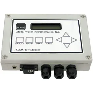 GLOBAL WATER FC220 Open Channel Flow Monitor | AC6VNC 36K452