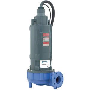 GOULDS WATER TECHNOLOGY 4NS12L4KC Submersible Sewage Pump 10hp 460v 53 Feet | AE4YBW 5NXY7