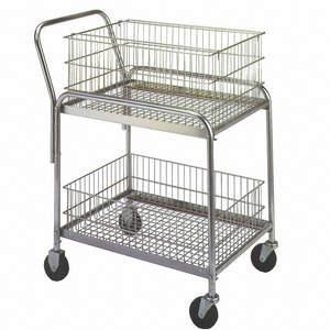WESCO 272228 Mail Cart 33 in Length 20 inch Width 37-1/2 inch H | AG7GQC 8UYJ9