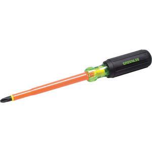 GREENLEE 0153-35-INS Insulated Phillips Tip Screwdriver, 10-7/8 Overall Length, #3 Tip Size | AA3HXC 11L610