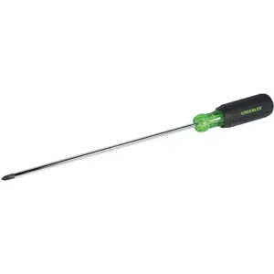 GREENLEE 0153-36C Screwdriver, Phillips Tip, 14-5/16 Inch Overall Length, #2 Tip Size | AE4HVG 5KPR0