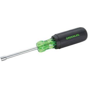 GREENLEE 0253-11C Hollow Nut Driver, 7-5/16 Inch Overall Length, 3/16 Inch Drive Size | AE4HUD 5KPK2