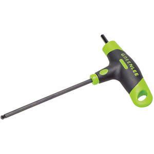 GREENLEE 0254-46 T Handle Hex Key Wrench, 5/32 Inch Size, 6-1/2 Inch Overall Length | AA3HWM 11L593