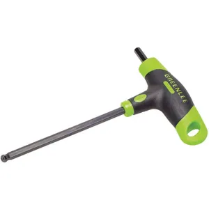 GREENLEE 0254-49 T Handle Hex Key Wrench, 1/4 Inch Size, 7-1/2 Inch Overall Length | AA3HWQ 11L596