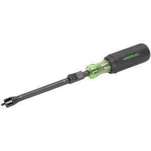 GREENLEE 0453-12C Screw Holding Screwdriver, 8-5/8 Inch Overall Length, 1/8 Inch Tip Size | AE4HVK 5KPR6
