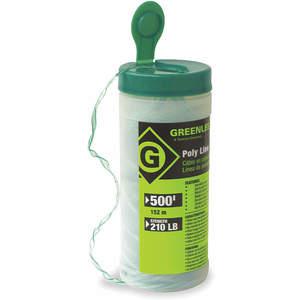 GREENLEE 430-500 Spiral Wrap Twine Rope Puller, 210 lbs. Breaking Strength, Green | AA9TWL 1FAJ4
