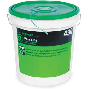 GREENLEE 431 Spiral Wrap Twine, 5200 Ft. Length, 2 Ply Thickness, 240 lbs. Tensile Strength | AD6RVT 4A763