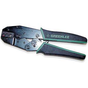 GREENLEE 45500 Ratcheting Crimper, 22 To 10 AWG | AD6YTV 4CN29