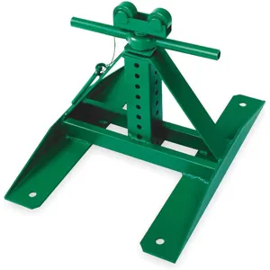 GREENLEE 687 Adjustable Reel Stand, 13 To 27 Inch Height, 2500 lbs. Capacity, Steel | AE3CCK 5C650