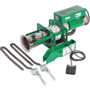 GREENLEE 6901 Cable Puller Package, With Chain Mount, 10000 lbs. Max. Capacity, 115V, 20A | AA7GGL 15X797