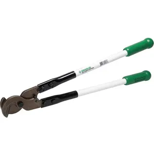 GREENLEE 704 Scissor Style Cable Cutter, 21 Inch Overall Length, Fiberglass Handle | AG9QZR 21TX84